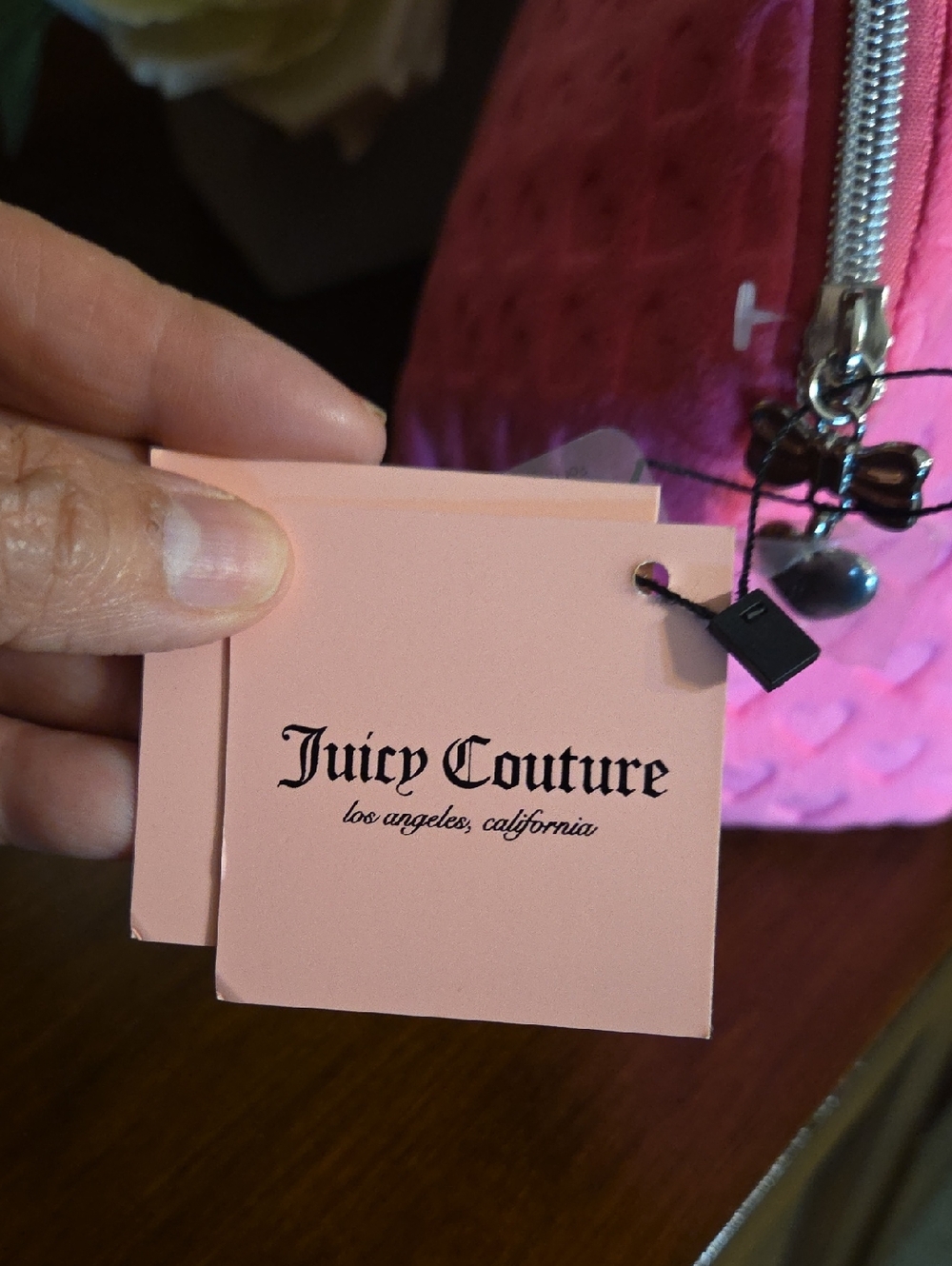 Juicy Couture Cosmetic Travel Bag NWOT - Picture 7 of 12